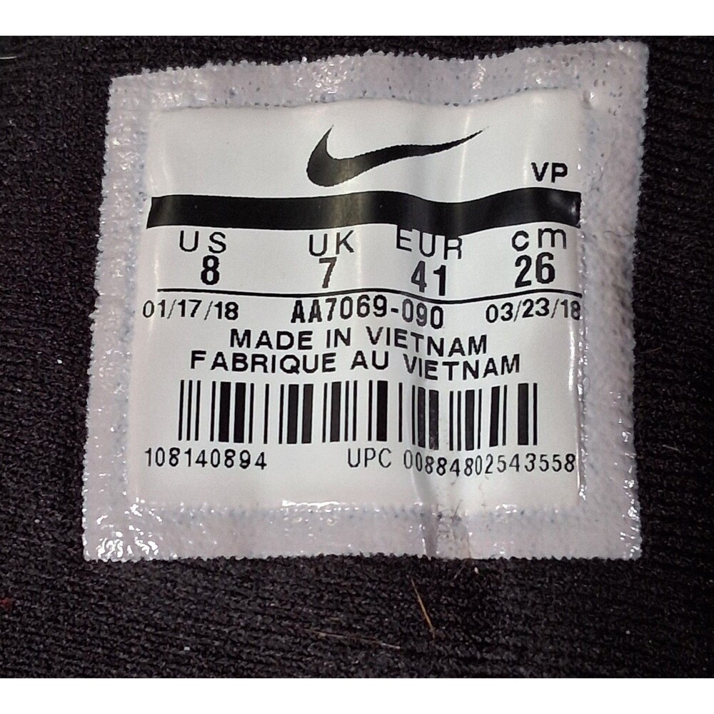 Nike Air Precision 2 Black-Size 8 - Picture 9 of 9